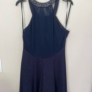 Betsy & Adam Dress with embellished collar.